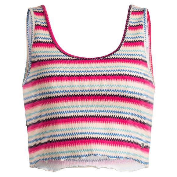 NWT - Roxy Women's Keep It Wavy Striped Tank Top - size XL - Picture 5 of 8